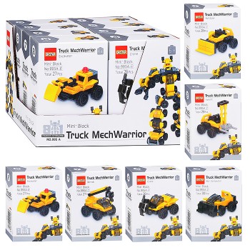 Конструктор "Робот строитель" в коробке