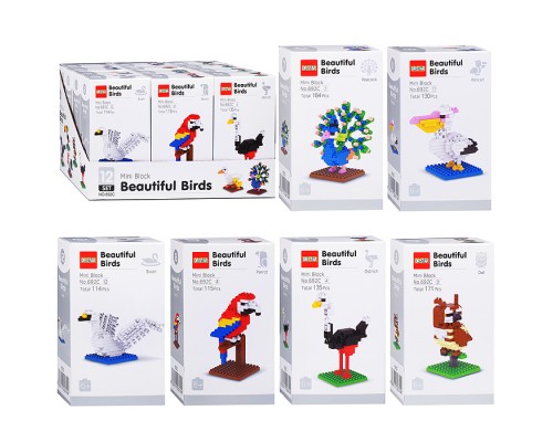 Конструктор "Птица" (в ассортименте) в коробке Конструктор "Птица" (в ассортименте) в коробке