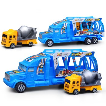 Автовоз, со спецтехникой, в пакете