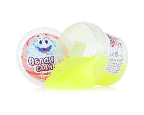 Слайм Облачко, желтый 100 мл.