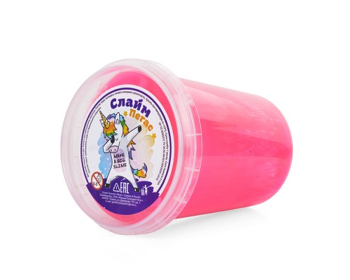 Слайм Мальчик, розовый перламутр 500 мл.