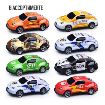 Набор машин "Полиция-2" в пакете Набор машин "Полиция-2" в пакете