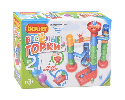 Конструктор 581 Игровой набор Весёлые горки 21 Конструктор 581 Игровой набор Весёлые горки 21