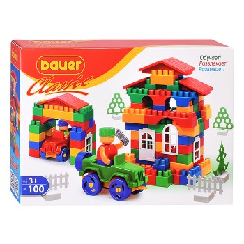 Конструктор "Классик" 100 деталей Конструктор "Классик" 100 деталей