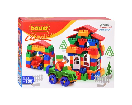 Конструктор "Классик" 100 деталей Конструктор "Классик" 100 деталей