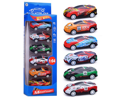 Набор машин "Гонка победителя-2" в коробке Набор машин "Гонка победителя-2" в коробке