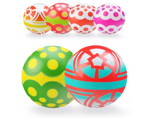 Мяч "Василек" окраш. по трафарету, d-200