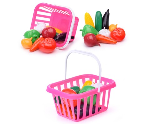 Игровой набор "Это полезно!" овощи в корзине