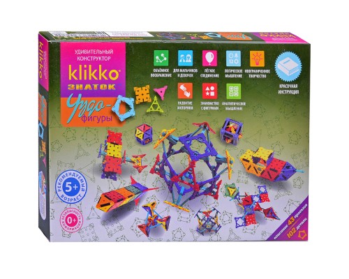 Удивительный конструктор "Чудо фигуры 43в1" (102 дет.)