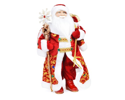 Сувенир "Дед Мороз" в красной богатой шубе, 45 см,