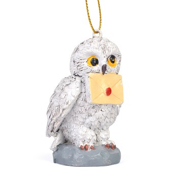 Полирезиновая подвеска "Совушка с письмом" 4*7см.