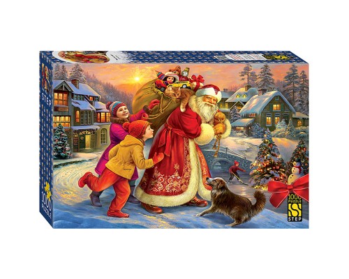 Пазлы 1000 "Новый год у ворот"