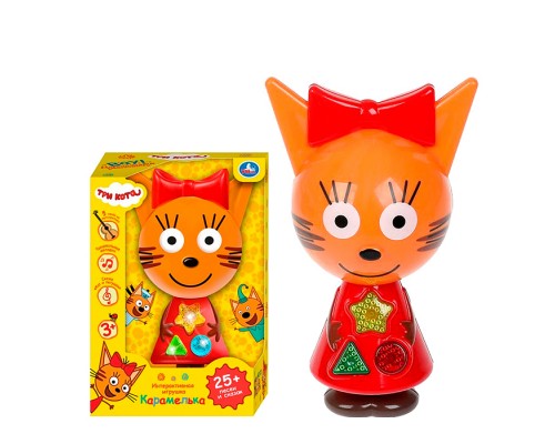 Сказочник "Карамелька. Три Кота" (25 песен и сказок) в коробке