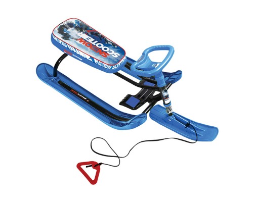 Игрушка. Снегокат "Тимка спорт 2+" Гонки (черный каркас)