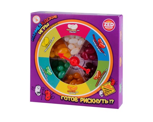 Мармеладские игры подарочный набор 4 серия, блок 1 шт. (120г х 24)