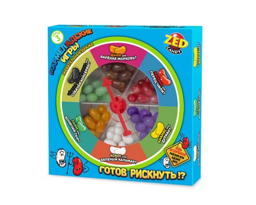 Мармеладские игры подарочный набор 3 серия, блок 1 шт. (120г х 24)