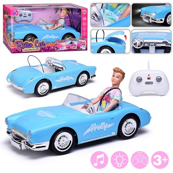 Машина "Супер кабриолет" р/у длч куклы, в коробке