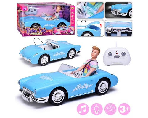 Машина "Супер кабриолет" р/у длч куклы, в коробке