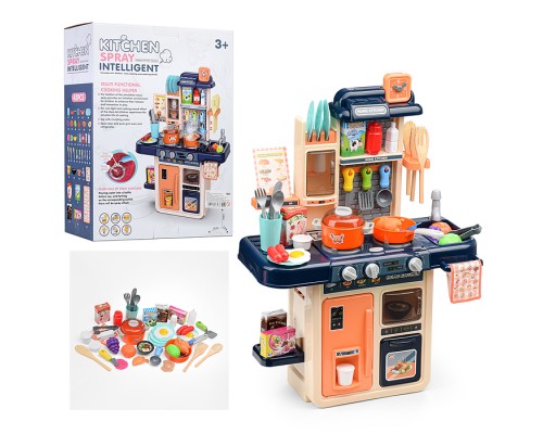 Игровой набор кухня "Давай готовить" цвет синий, в коробке
