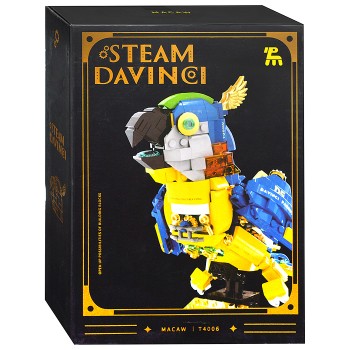 Конструктор "Попугай" (490 дет.) в коробке