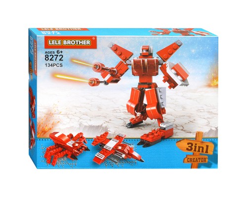 Конструктор "Космические войны" (134 дет.) в коробке