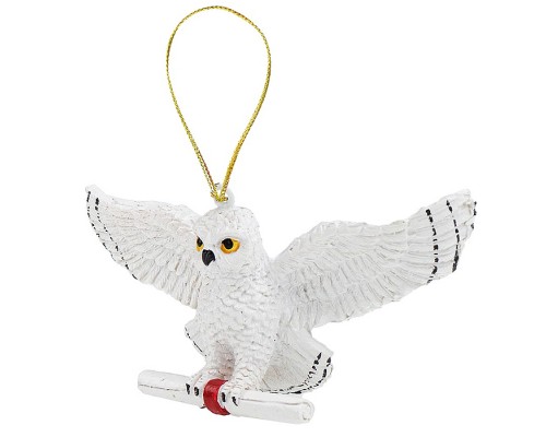 Полирезиновая подвеска "Сова со свитком" 8см