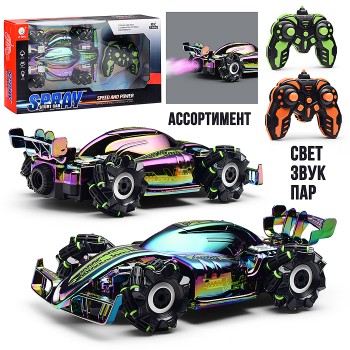 Машина "Неон" р/у, 27 MHz, в коробке