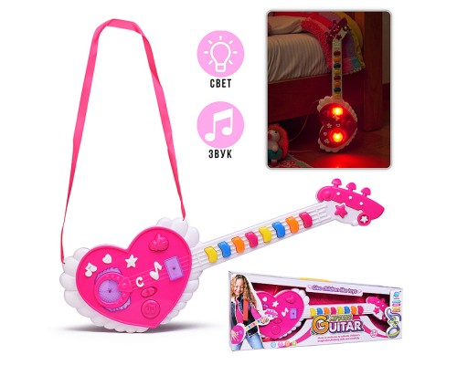 Гитара "Сердце" в коробке