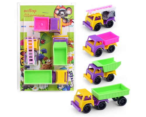 Набор машинок "Кроха" Набор машинок "Кроха"