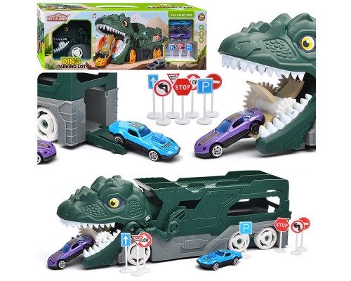 Катапульта "Дино паркинг" в коробке