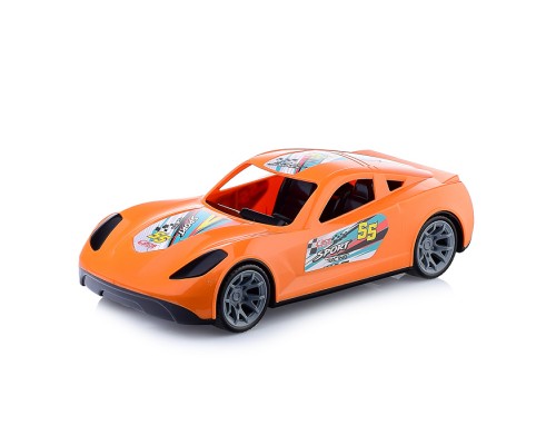 Машинка Turbo "V-MAX" оранжевая 40 см