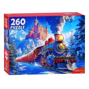 Пазлы 260 "Новогодний экспресс"