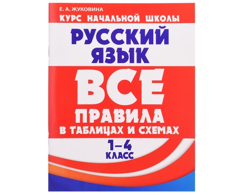Все правила в таблицах и схемах. Русский язык 1-4 класс.