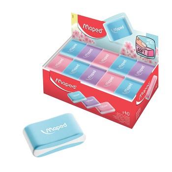 Ластик "Essentials Soft" фигурный, пластик