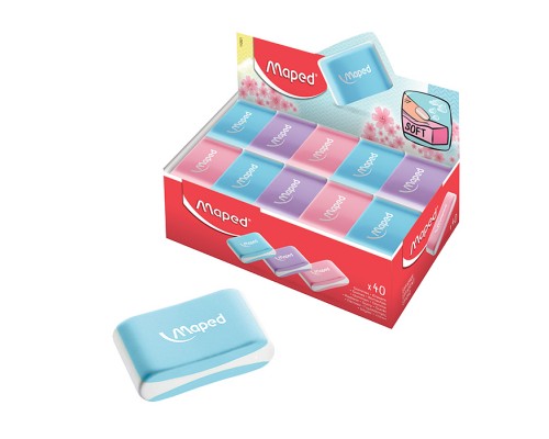 Ластик "Essentials Soft" фигурный, пластик