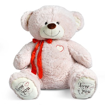 Медведь Билли В145 пудровый