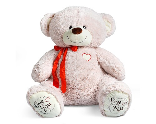 Медведь Билли В145 пудровый