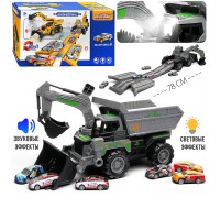 Машина-Катапульта "Экскаватор/Грейдер" в коробке