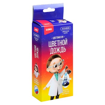 Химические опыты. Цветной дождь Химические опыты. Цветной дождь