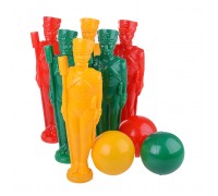 Кегли "Стратегия" (6 солдат+3 шара)