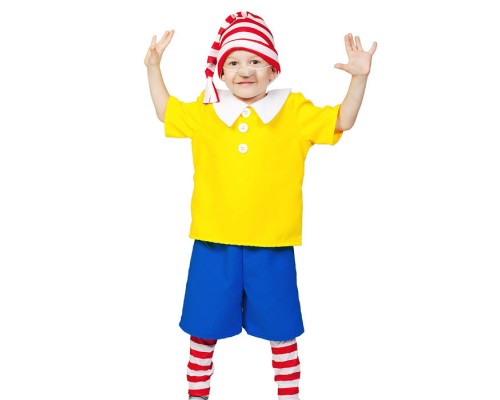 Изделие швейное "Набор карнавальный "Буратино" дет. р-р М (рост 128-134)