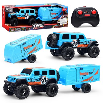 Машина "Буксир" р/у, 27 MHz, в коробке