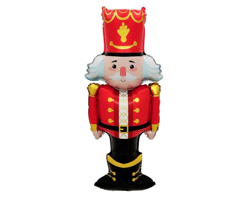 Шар (42''/107 см) Фигура, Щелкунчик (надув воздухом), 1 шт. в уп.