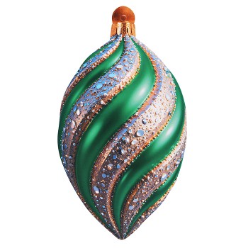 Вырубная фигурка "Елочная игрушка" (двухсторонняя, ВД-лак)