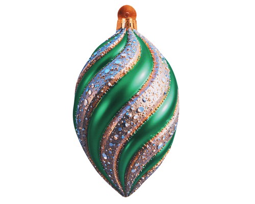 Вырубная фигурка "Елочная игрушка" (двухсторонняя, ВД-лак)