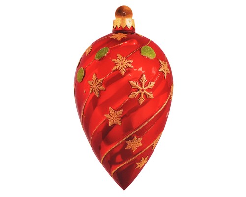 Вырубная фигурка "Елочная игрушка" (двухсторонняя, ВД-лак)