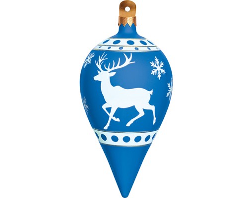 Вырубная фигурка "Елочная игрушка" (двухсторонняя, ВД-лак)