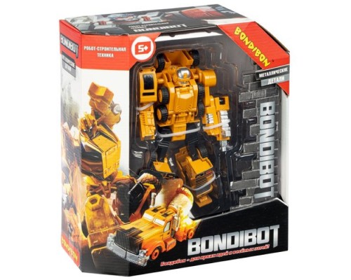 Трансформер 2в1 робот-строит. техника (автомобильный кран), метал. детали Трансформер 2в1 робот-строит. техника (автомобильный кран), метал. детали