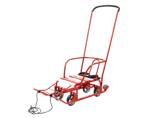 Игрушка. Санки детские "Тимка 5 универсал+" (алый)