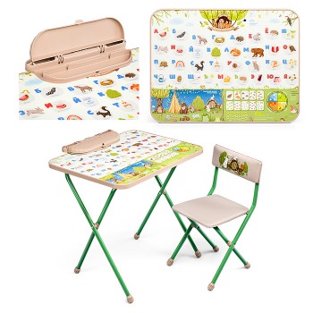 Комплект "Познайка" (стол+стул) "Азбука-2" Комплект "Познайка" (стол+стул) "Азбука-2"